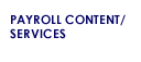 Payroll Content/Services